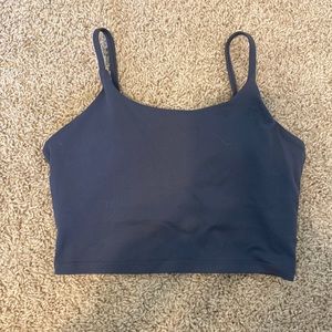 Padded Workout Top, Size Small